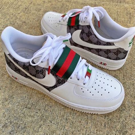 customize gucci shoes|air force 1 gucci custom.